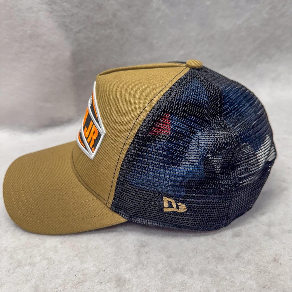 Joe Gibbs Racing Hat Cap Snap Back Mens One Size Brown Black NASCAR New Era - Picture 3 of 7